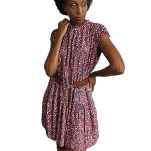 Kirundo, Boho Lned Mini Dress, Size L